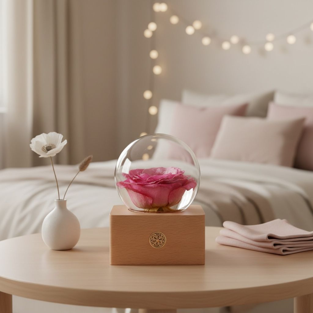 Bouquet Éternel Lumiora™ — Fleurs Qui Ne Fanent Jamais